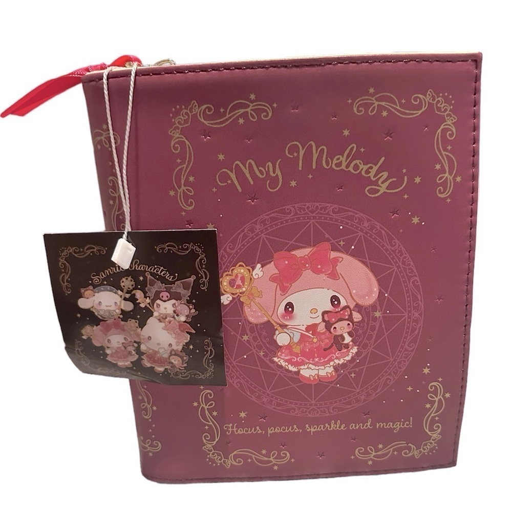New Sanrio My Melody Zipper Bag (Book Shape)